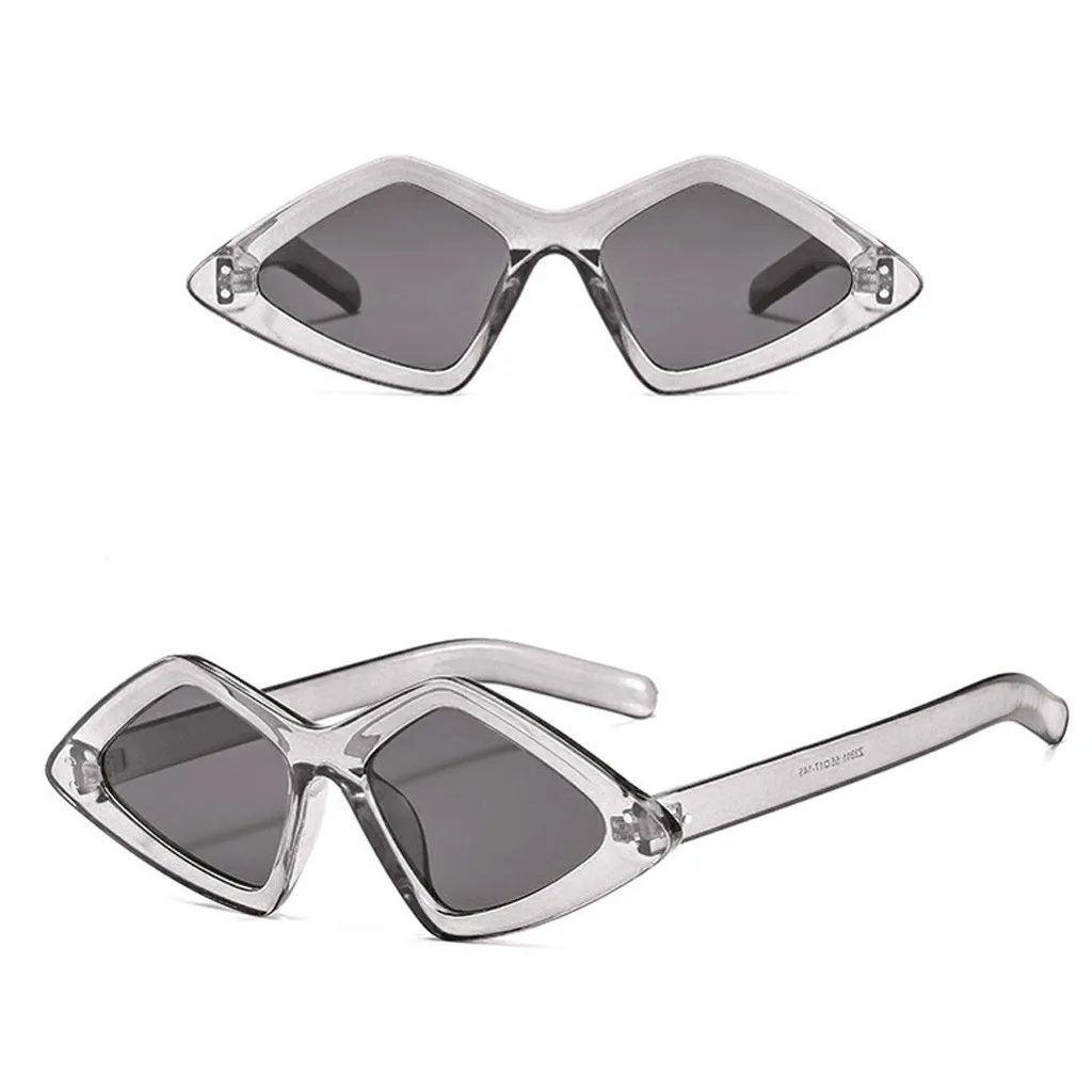 Очки оправа солнцезащитные очки женские винтажные Ретро неправильные пластиковые зеркальные поляризованные линзы наружные велосипедные солнцезащитные очки для мужчин