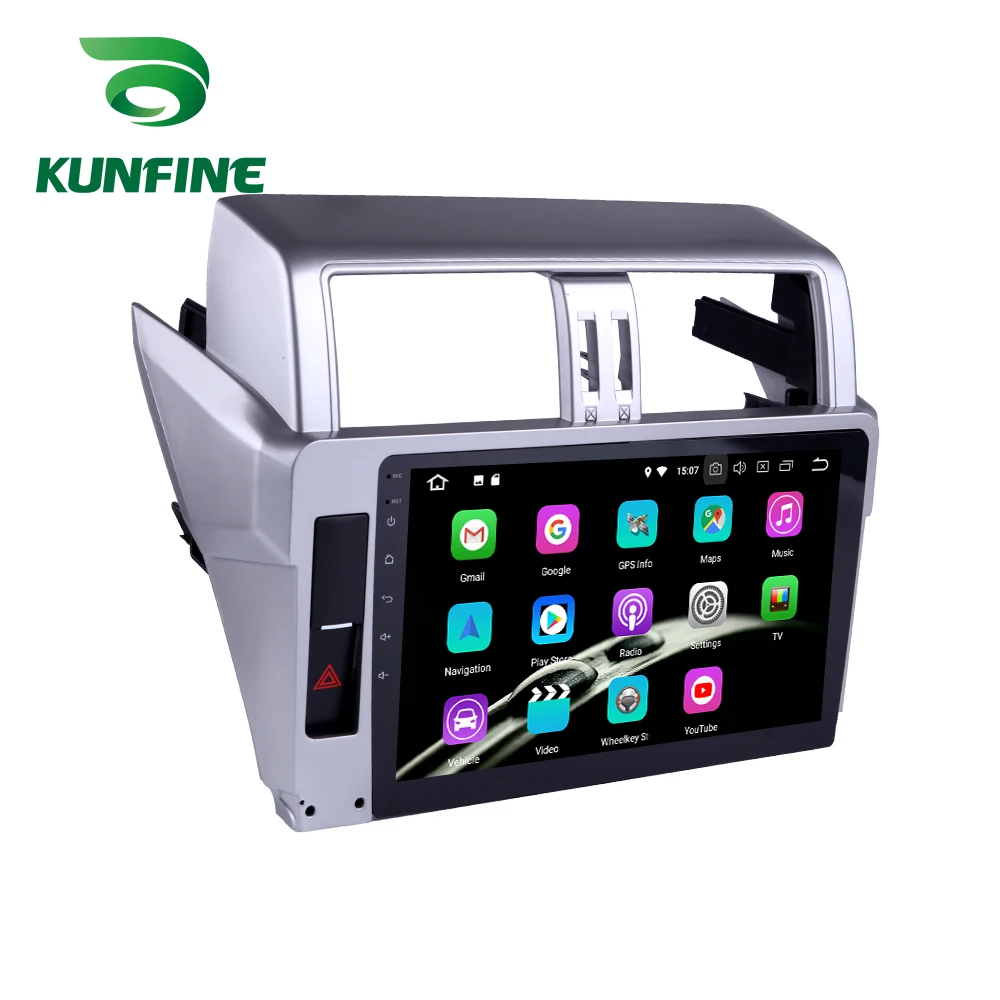 Cheap Android 9.0 Ram 4G Rom 64G PX6 Cortex A72 Car DVD GPS Multimedia Player Car Stereo For Toyota Land Cruiser 14-17 Radio Headunit 3