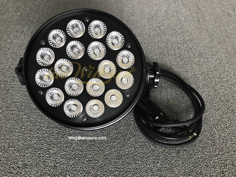 Litewinsune 18 светодиодов 12 Вт RGBWA DMX Тонкий LED PAR может поставить Освещение