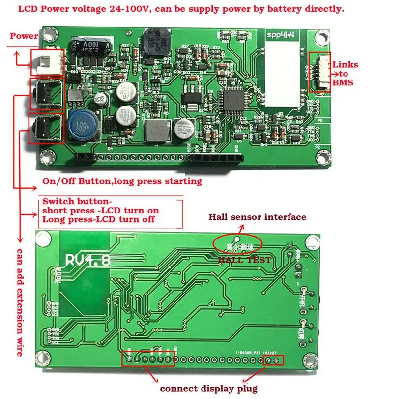 Smart 8 S-24 S литиевая батарея BMS Защитная плата Bluetooth APP Lifepo4 Li-Ion 10S 13S 14S 16S 20S 70A/100A/150A/200A/300A