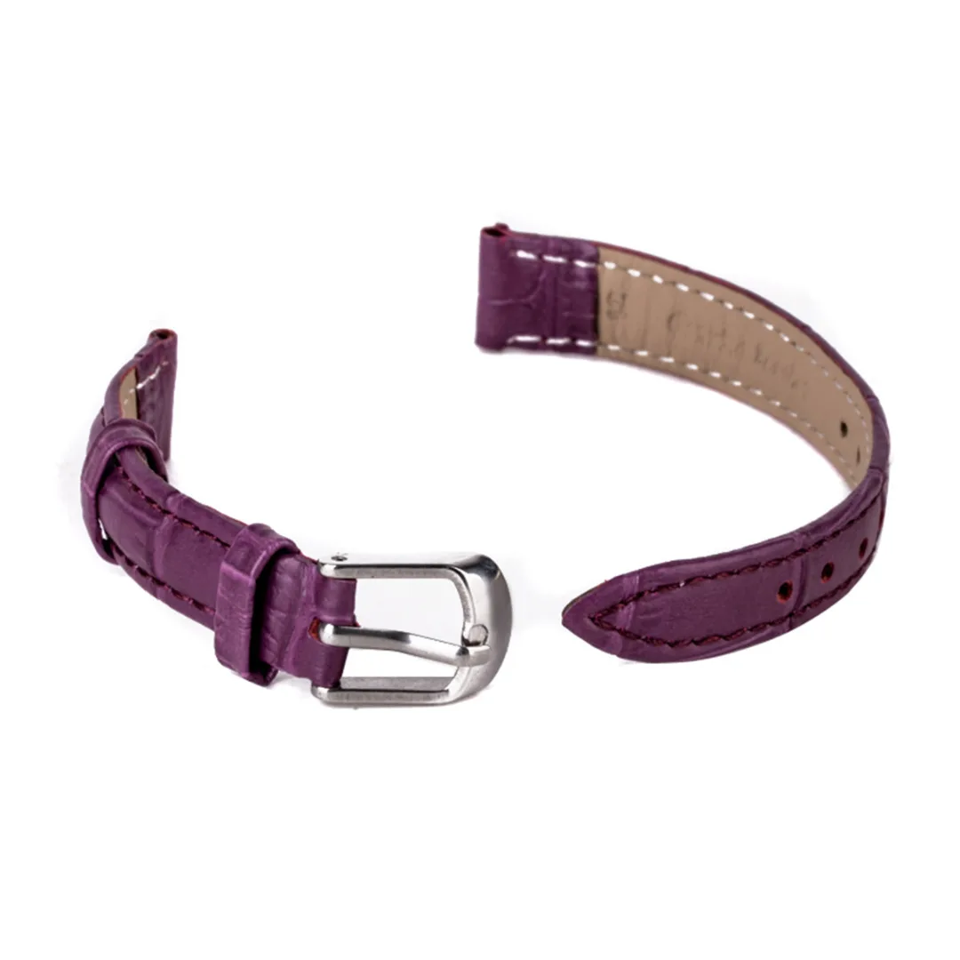 12/14/16/18/20/22mm Genuine Leather Watchbands Candy Color Fashion Wristwatch Band Watch Strap Wristband Watches Accessories