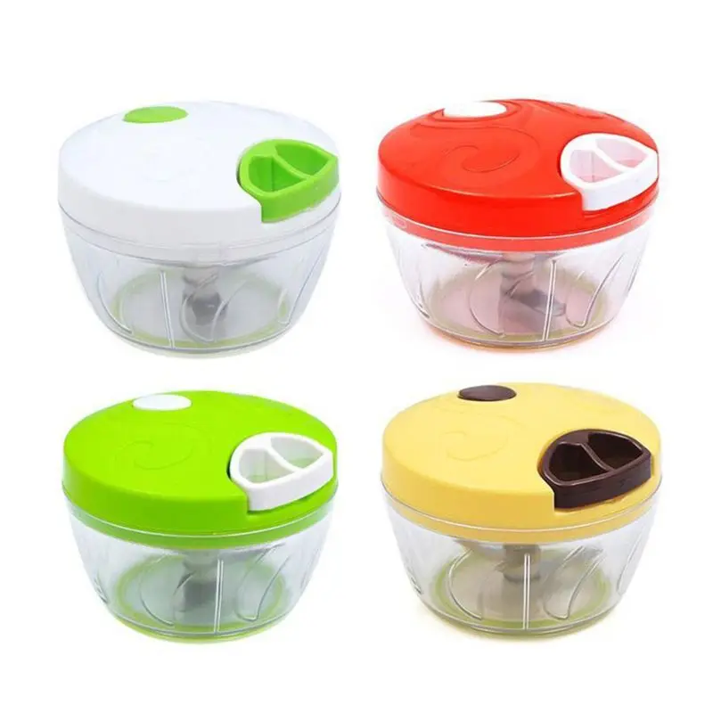 

1 Pc Powerful Manual Meat Grinder Manual Food Chopper Meat Grinder Mixer Kitchen Multi-function Household Food Cutting Machin
