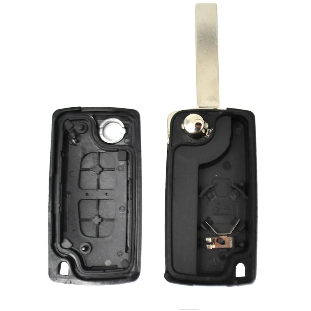 Для Peugeot 308 207 307 3008 5008 для Citroen C2 C3 C4 C5 C6 C8 Автомобильный ключ дистанционный флип