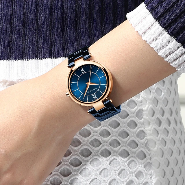 MINI FOCUS Women Watches Waterproof Blue Stainless Steel Brand Luxury Fashion Ladies Quartz Watch Relogio Feminino Montre Femme 3