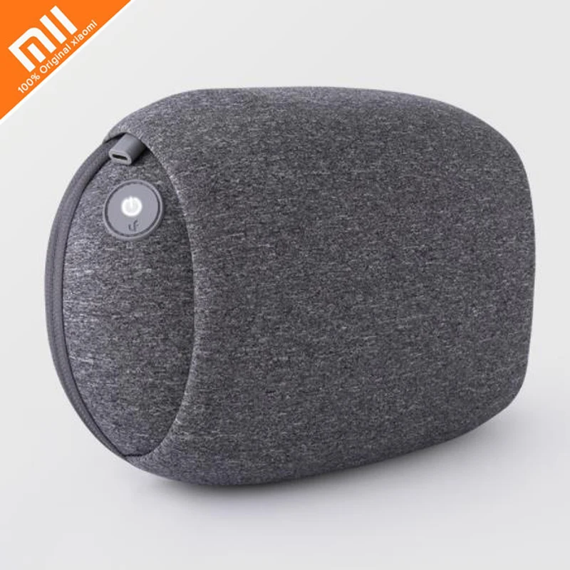  Original xiaomi mijia kneading massage pillow 3D massage PYC hot pack wireless portable office rela