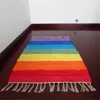 Handmade Rainbow Rug Carpet Handwoven Rug 2