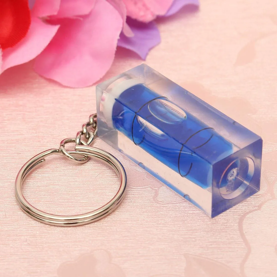 Миниатюрный спиртовой уровень DIY гаджеты брелок инструмент уровень|gadget keyrings|tool