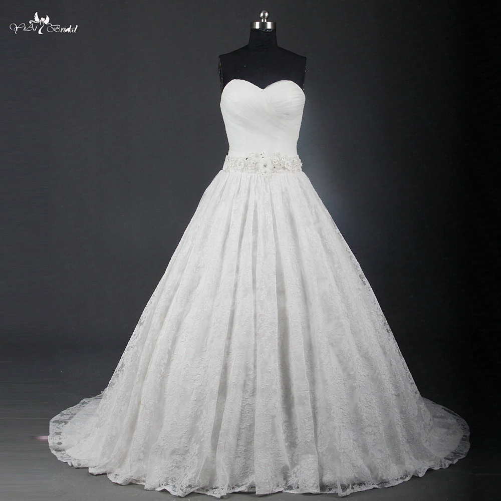lace skirt wedding dress