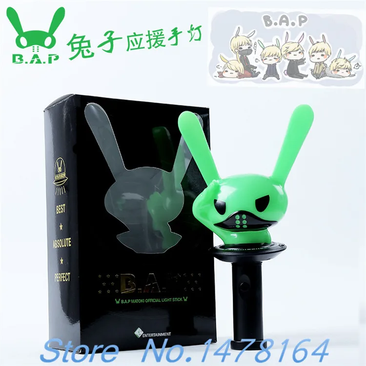 KPOP b. A. P/BAP концертный светильник MATOKI Ver.2 светильник с кроликом новая палочка ZELO Yong Guk HIM CHAN Горячая Новинка