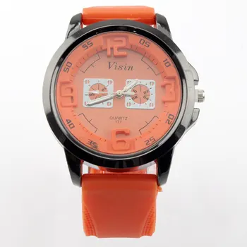 

Casual Hot Sporting Quartz Girl's Watches New All-match Simplicity Colorful Silicone Strap Women Wrist Watch Timer Clock