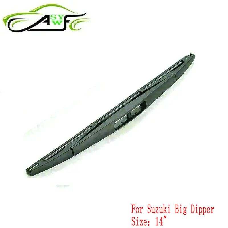 Car rear wiper blades For Suzuki Big Dipper Soft Rubber WindShield