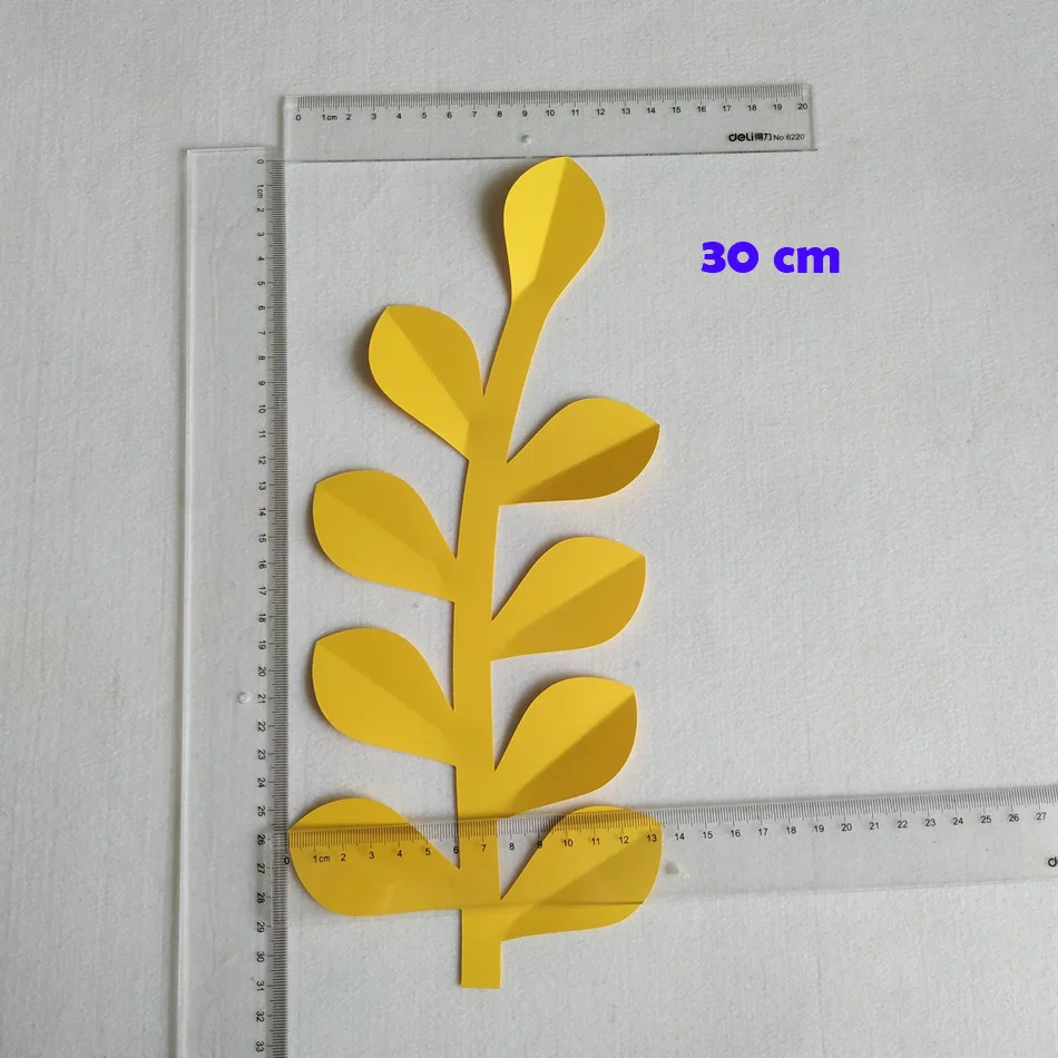 

Artificial Flowers Leave Fleurs Artificielles Giant Paper Leaves Wedding Party Decor Birthday Backdrop Jungle Safari Vines Leaf