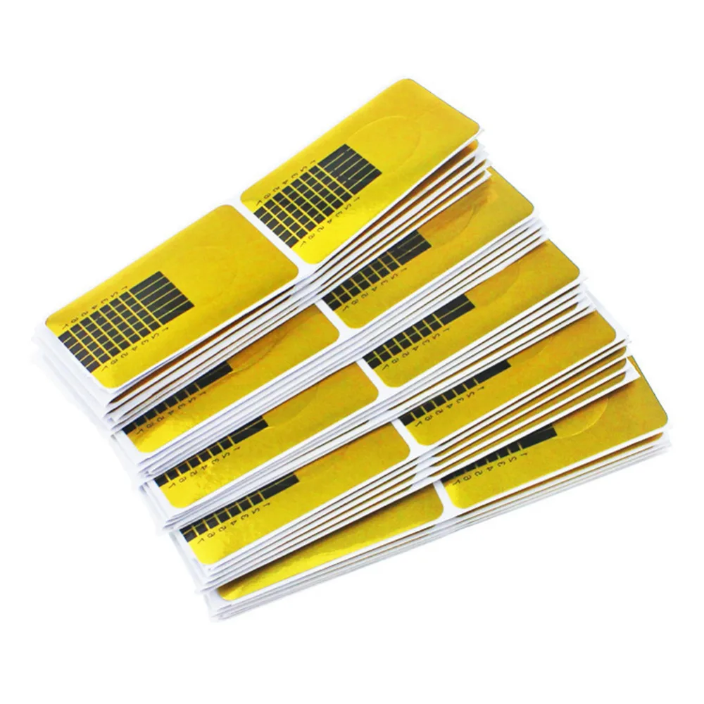 Useful Nail Tool 100 PCS/Lot Nails Gel Extension Sticker Nail Art Professional Acrylic Nail Forms