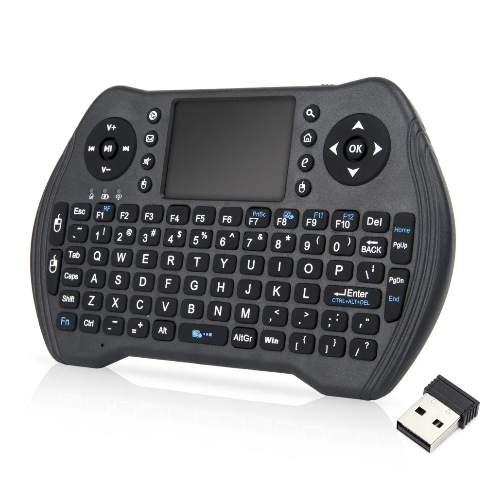 

Mini keyboard 2.4GHz Wireless Gameing Multi-function Touch Keypad TV BOX LED Air Mouse for PC Notebook Laptop Smart TV teclado