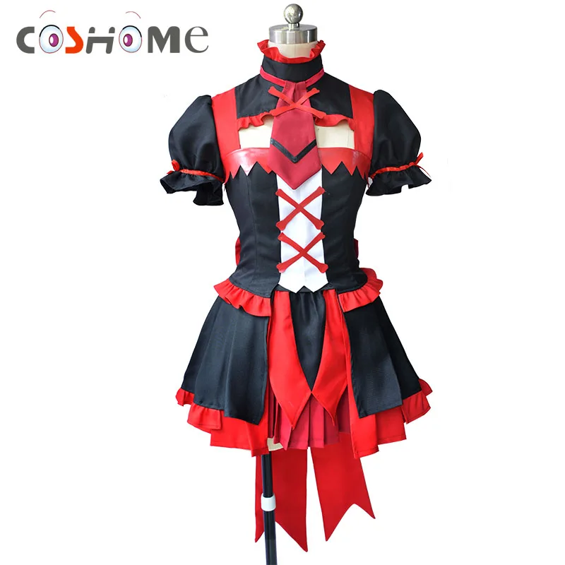 Coshome Gate: Jieitai Kanochi Nite Rory Mercury косплей костюмы для девочек Лолита платье Хэллоуина P |