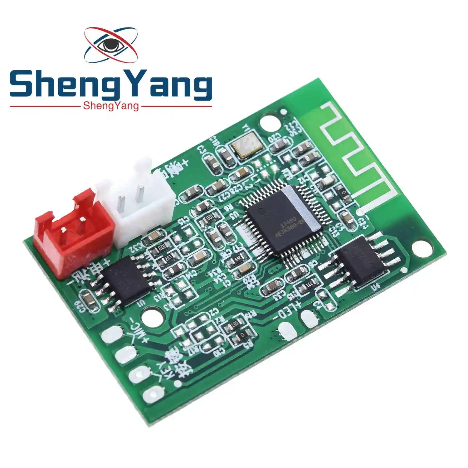 DC3.4V-5V Micro USB Power Amplifier Board 2.0CH 5W DIY Bluetooth Audio Module