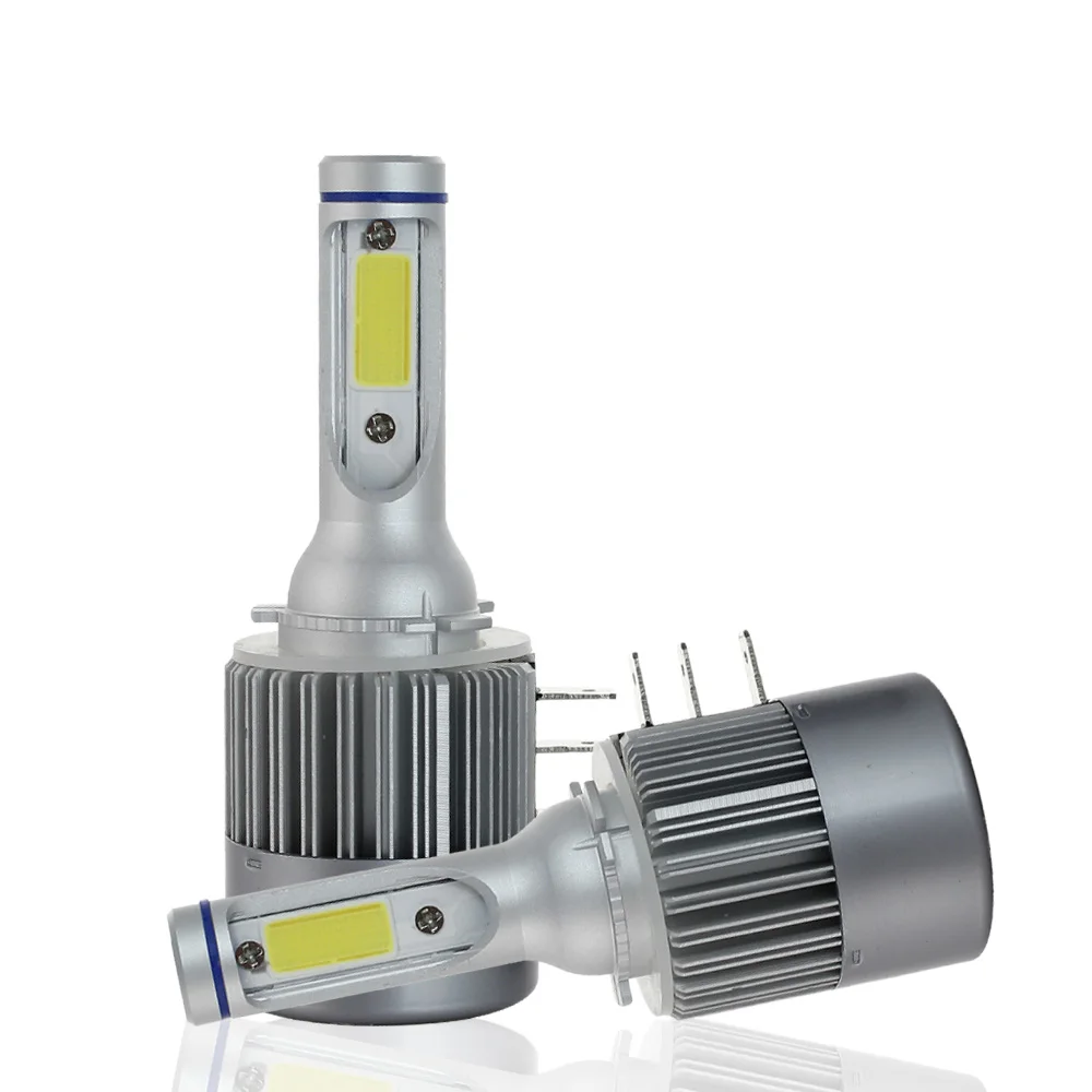 

H15 LED Headlight Bulb 72W 8000LM/set Wireless Car Headlight Lamp DR L Conversion Driving Light Sourcing H4 H11 H1 H7 LED 6000K