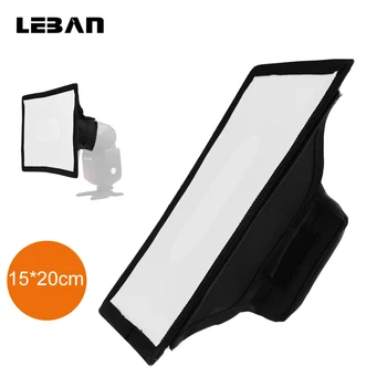 

Godox 15cm x 20cm(5.9" x 7.8") Universal Collapsible Mini Flash Diffuser Softbox for Godox, Canon, Nikon Flash