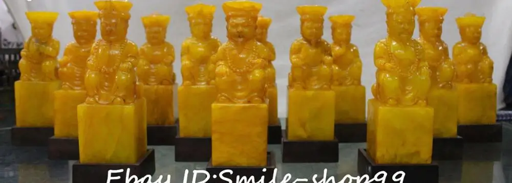 

Natural Shoushan Stone Qing Dynasty Twelve Emperors Imperial Seal Stamp Signet