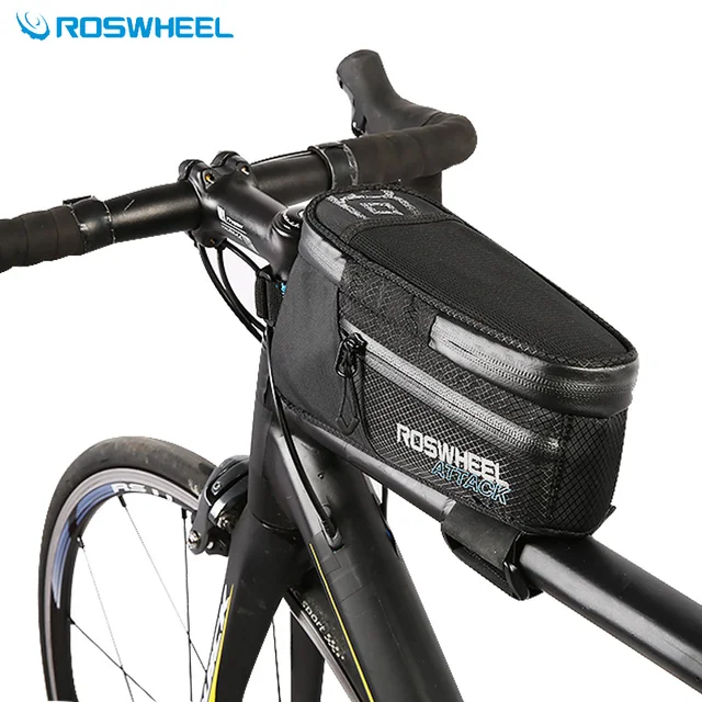 Roswheel 2017 Nylon Bicycle Bag Top Front Frame For Bike Roswheel 2017 Nylon Bicycle Bag Top Front Frame For Bike Waterproof Rack