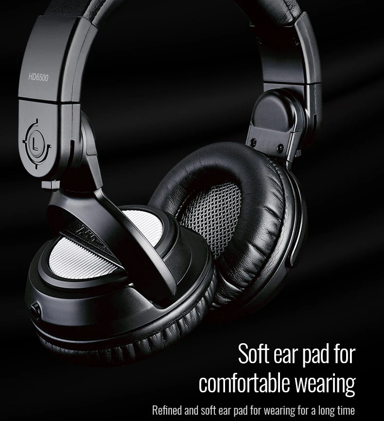 Takstar HD 6500 динамические стерео наушники чистый и чистый звук использование для прослушивания музыки и записи мониторинга
