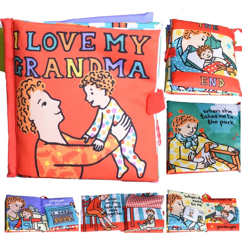 New Baby Book 0 12 Months Newborn Toys Learning Educational Baby Cloth