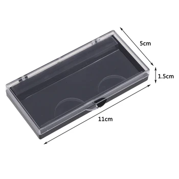

1pcs Eyelash Storage Box Compartment Tool Eyelash Storage Empty Box False Eyelash Care Storage Case Box Container Holder