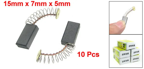 Dmiotech 10 шт. электродрель мотор угольные щетки запасные части 10 мм 11 мм 12 мм 14 мм 17 мм 6 мм 7,5 мм 7 мм 8 мм