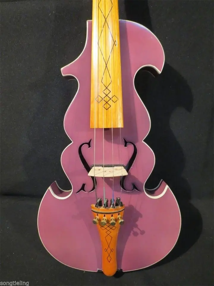 Beautiful-purple-best-model-4-4-electric-violin-Acoustic-violin-8758 (1)