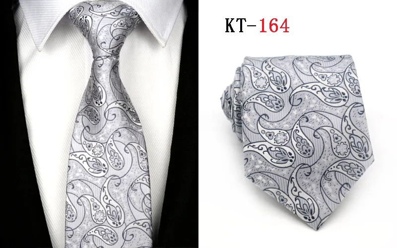 Галстук 8 см галстук мужской Свадебный Цветочный галстук мужской роскошный классический галстук для мужчин s Gravata жаккардовый галстук для