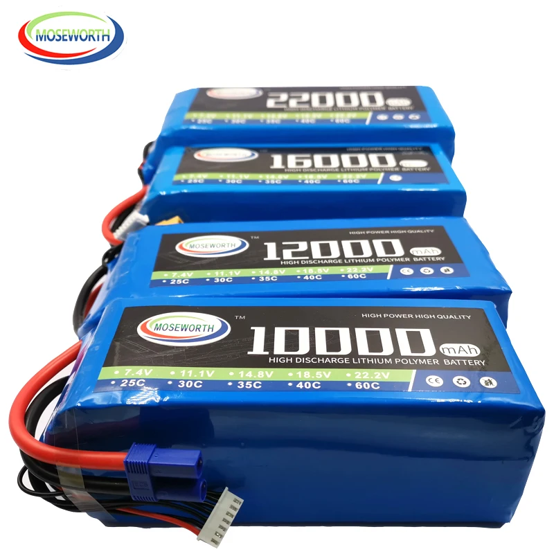 6S Радиоуправляемый Дрон LiPo аккумулятор 22,2 V 12000mAh 25C батареи для радиоуправляемого квадрокоптера дрона вертолета самолета автомобиля лодки игрушки 6S батарея LiPo