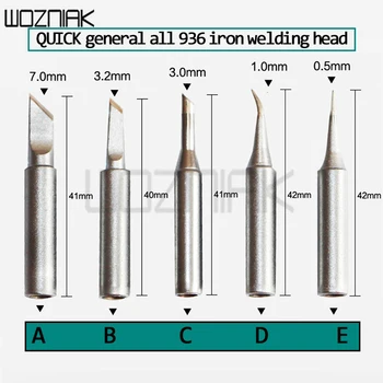 

Original QUICK 936 969 968 soldering station 900M-T-SK knife tip lead tip knife head welding head single package