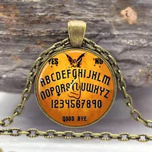 Ouija доска Ожерелье Подвеска ювелирные изделия кулон кабошон с