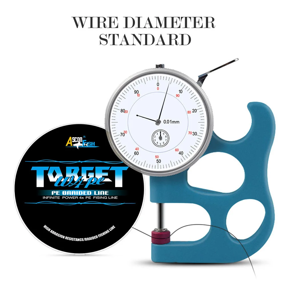 Super new product of never faded black 100M 300M pe braided fishing line 4 Strands fishing cord thread ice sea fishing 6-100LB