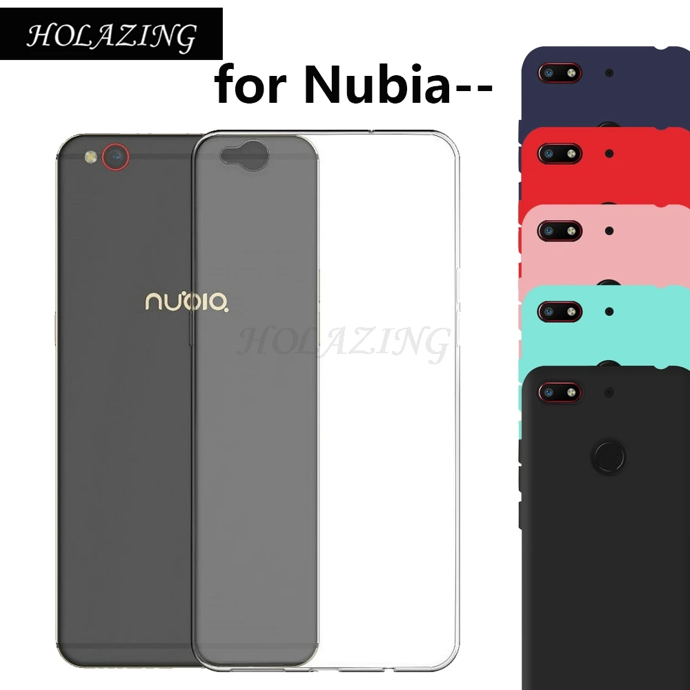 

Clear Transparent Case For ZTE Nubia M2 Lite 5.5" Ultra Thin Soft Silicone TPU Back Skin Protective Cover Coque Funda