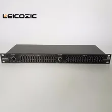 Leicozic двойной графический эквалайзер EQ215 2x15 полоса стерео эквалайзер Оборудование студии звукозаписи equipos de musica звуковая система