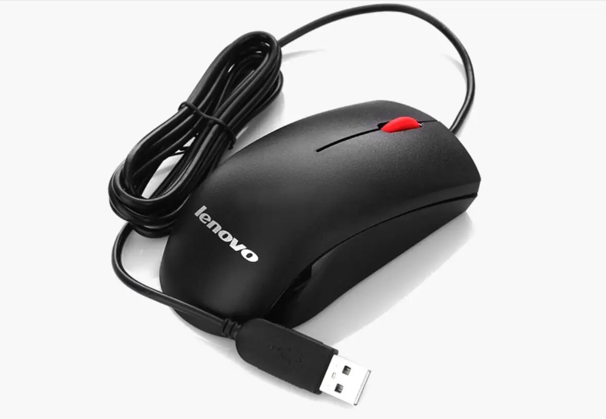 Lenovo USB мышь M120 1000 dpi USB оптическая проводная мышь Колесо Мини 3D мыши Проводная компьютерная мышь ноутбук мышь