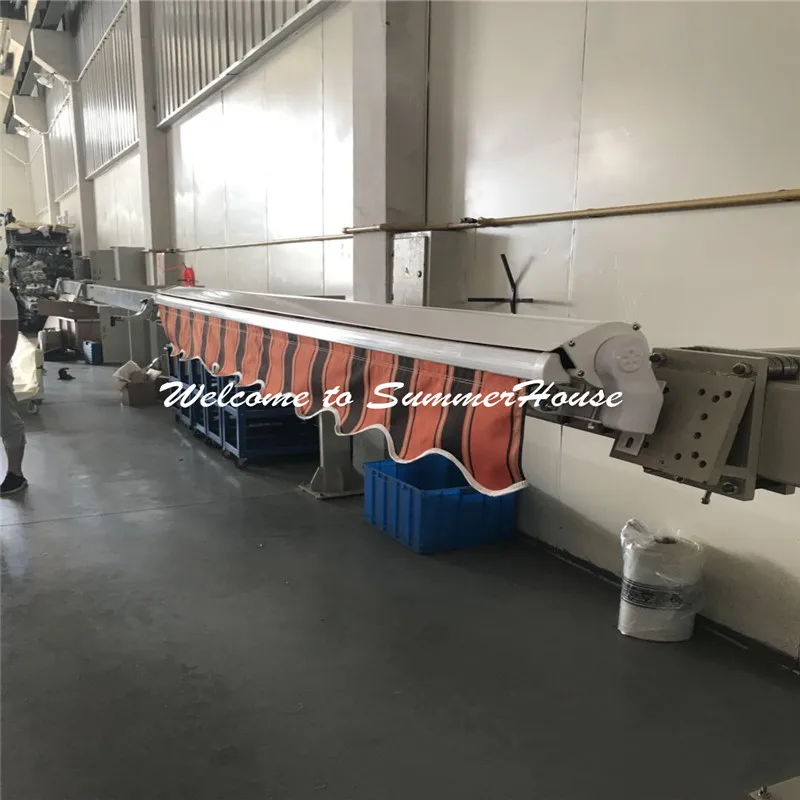

Free Shippment 2.5x2m Motorized and Manual Control Aluminum Cassette Awning