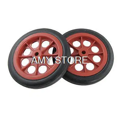 Корзина для покупок задняя 4 5 дюйма 11 см 114x8x17 мм 2 шт.|rubber cart wheels|4 wheel trolleyrear |