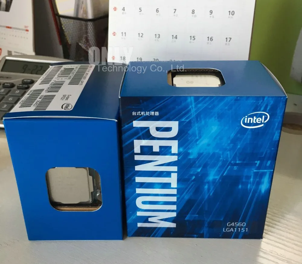 

100% new and original Intel Pentium Processor G4560 LGA1151 3.5GHz / 3MB 14nm Dual-Core 100% working Desktop PC cpu Processor