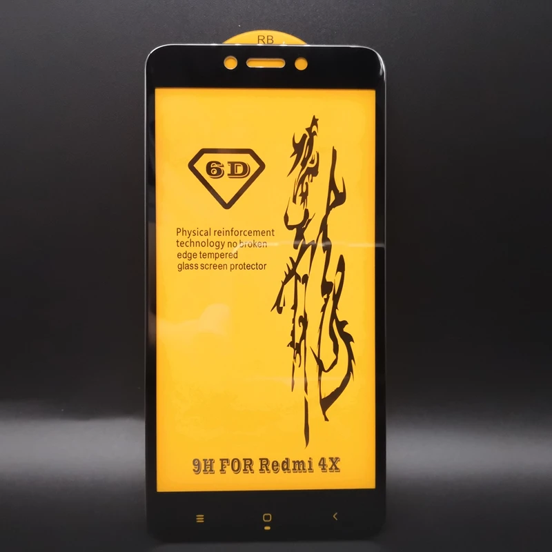 

9H Full Screen Tempered Glass Film Screen Protector for Xiaomi Redmi 4X Note 4X 5 5 plus Note 5 pro 6 pro S2 With Cleaning Cloth