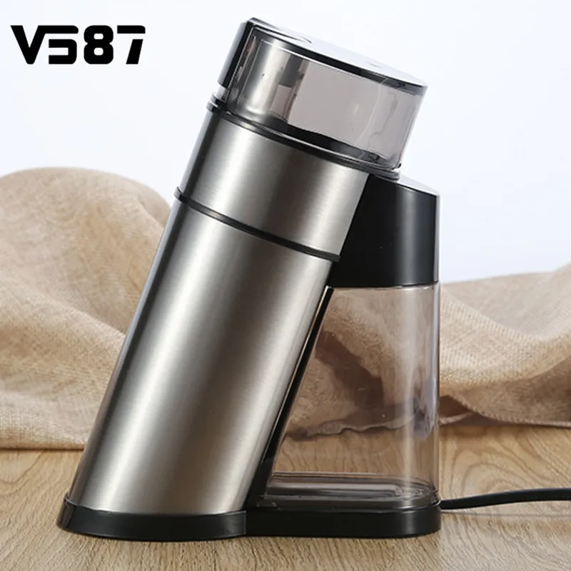 Household Electric Coffee Grinder DIY Coffee Powder Maker Holder Bean
