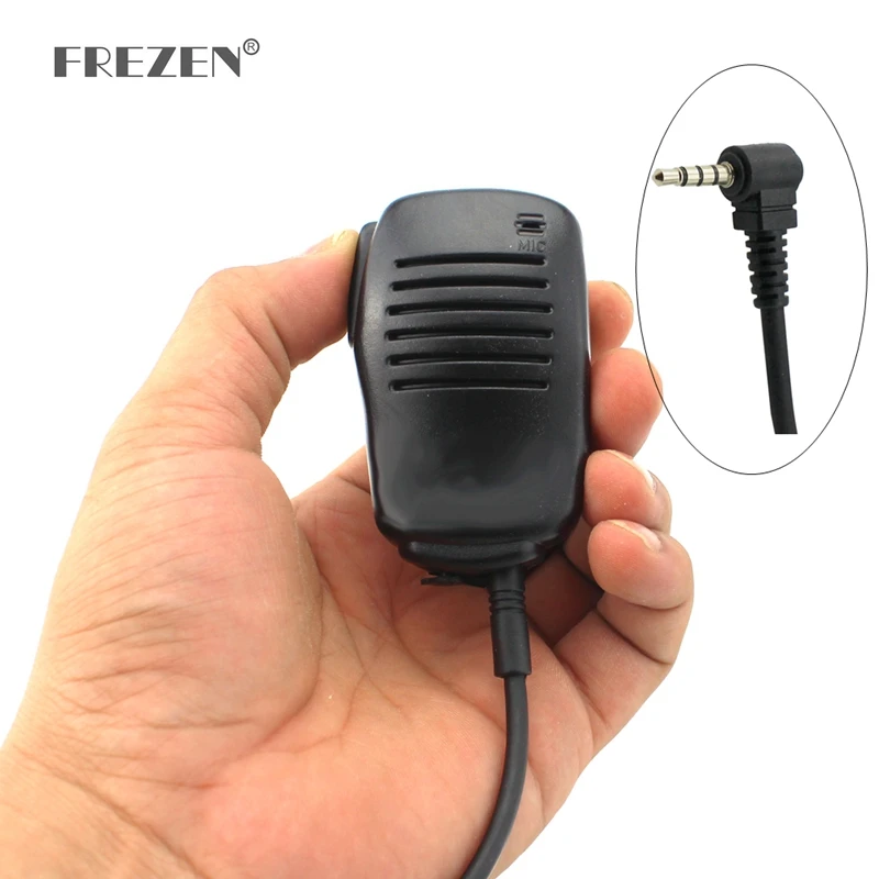 Мини динамик микрофон SM 25 PTT 1pin для Walkie Talkie Yaesu Vertex VX 1R 2R 3R 5R 150 160 180 210/A двухстороннее
