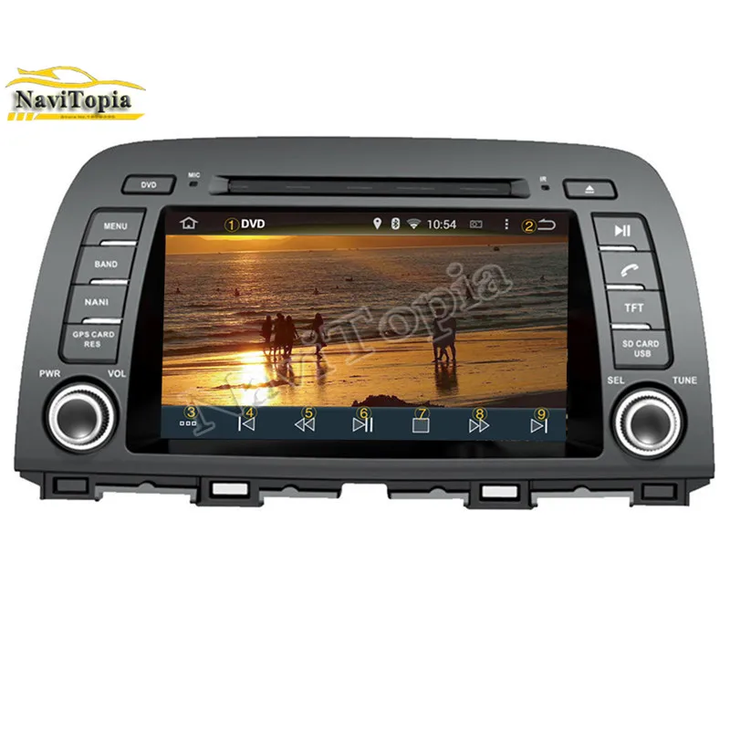 Clearance NAVITOPIA 4G RAM 32G ROM Octa Core Android 9.0 Car DVD Player GPS for Mazda CX-5 2012-/for Mazda 6 Third generation GJ 2012- 9
