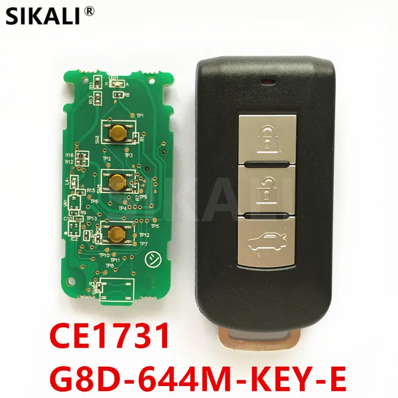 

3 Buttons Remote Smart Key for G8D-644M-KEY-E 433MHz for ASX Outlander Sport Pajero Shogun Montero Lancer RVR Savrin Car