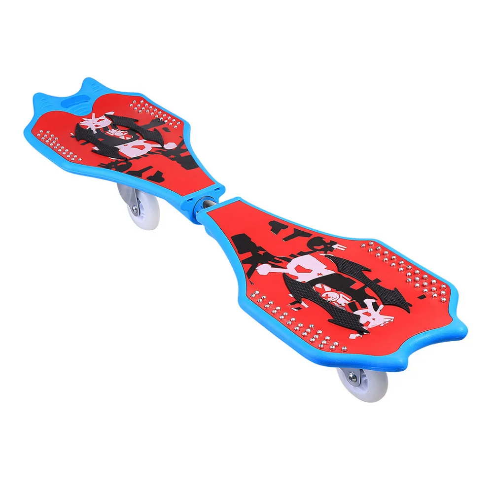 New 2 wheels Skateboard kids scooter Child Caster Board Plastic Deck