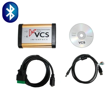 

2017 Universal VCS Scanner Interface Bluetooth VCS Vehicle Communication Scanner with Lastest Version software Free Shipping