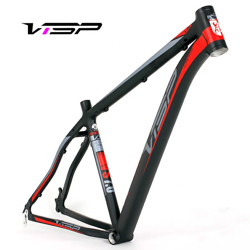 

Ultra Light Aluminum Alloy Mountain Bike Frame 27.5er mtb Bicycle Frame 17.5" Bike Parts Black red /blue/yellow