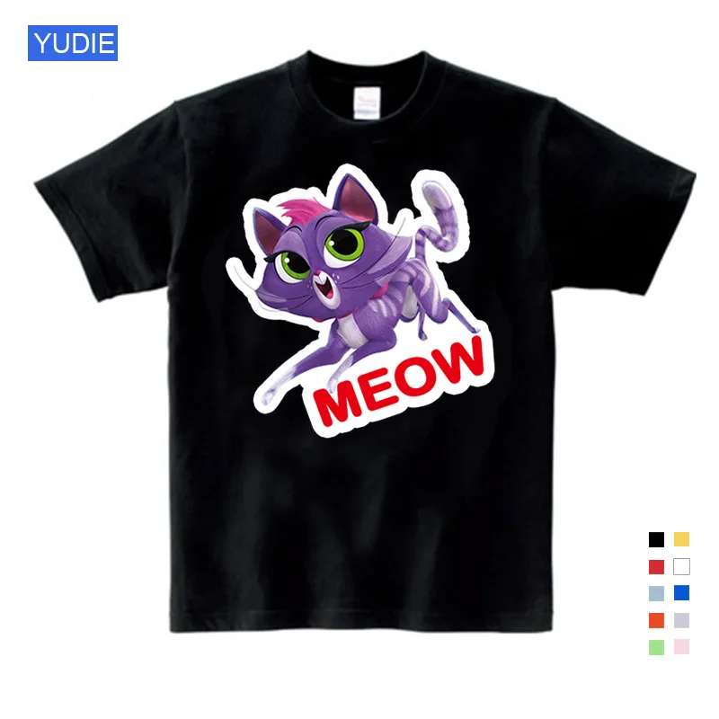 

Funny Child Cartoon Puppy Dog Friends T-shirts Girls T-shirt Short Sleeve for Children Summer Lovely Clothes Children's Clothing