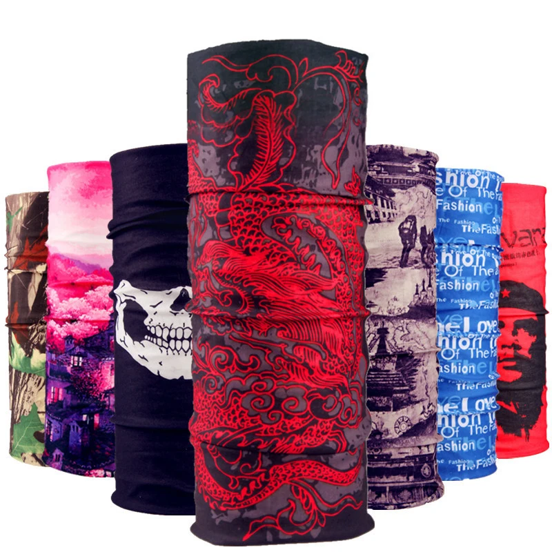 Bicycle Seamless Magic Bandanas Multifunctional Bandana Headband Bike